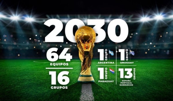 奥莱报:若2030年世界杯赛  扩军64队,阿根廷将有望承办一整个小组赛 奥莱报:若2030年世界杯赛  扩军64队,阿根廷将有望承办一整个小组赛